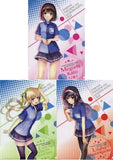 Megumi Kato, etc. Lawson Uniform Ver. Saekano How to Raise a Boring Girlfriend Flat A4 File Folder Set File Folder [USED]