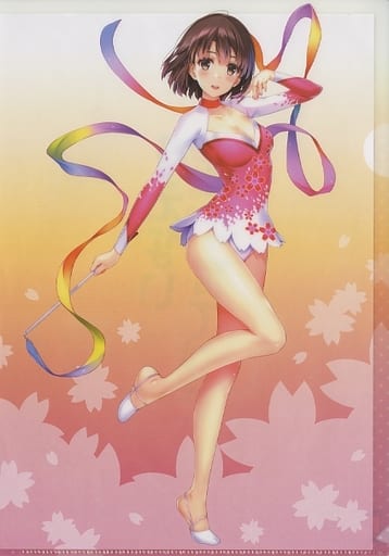 Megumi Kato Leotard Saekano How to Raise a Boring Girlfriend A4 File Folder Dragon Magazine November 2017 Toranoana Purchase Bonus File Folder [USED]