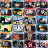 All 12 Types Set Jujutsu Kaisen Marui Branch Trading A6 Mini Clear File with Postcard Part.1 File Folder [USED]