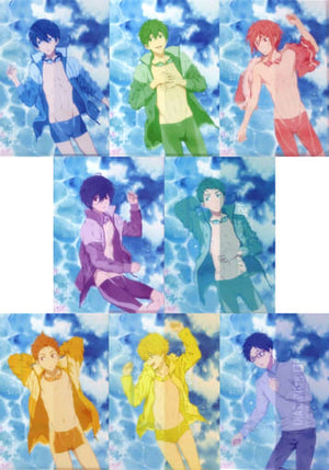 All 8 Types Set "Connect" A4 Clear File Free! -the Final Stroke- Part 2 Pre-Sale Benefits File Folder [USED]