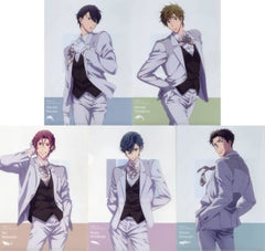 Haruka Nanase Free! A4 File Folder Series Orchestra Concert 2021 Limited All 5 Types Set File Folder [USED]