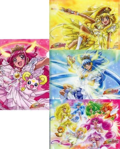 Cure Happy, etc. Smile PreCure! Original File Folder Blu-ray Purchase Privilege All 4 Types Set File Folder [USED]