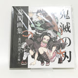 Demon Slayer: Kimetsu no Yaiba Intermission Art Book -Kamado Tanjiro Ritsushi Hen- Deluxe Edition With Appendix Design Works Japan Ver. [USED]