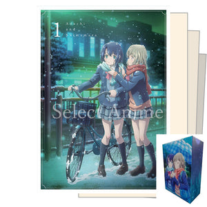 Adachi and Shimamura Blu-ray First Edition with AmazonJP Storage Box 4 Volumes Set Blu-ray [USED]