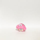 All 6Types Set Osomatsu-san x Sanrio Characters Mochitto Mascot Key Ring [USED]