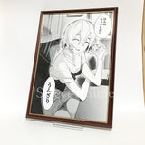 Rent-A-Girlfriend Exhibition Miyajima Reiji Autographed Duplicate Manuscript Nanami Mami With Accessories Print [USED]