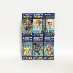All 6 Types Set One Piece World Collectable Figure -Dressrosa 2- Trading Figure [USED]