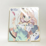 Tsukiyashiro Kisaki Duplicate Square Drawing Paper PC Soft Kami no Ue no Mahoutsukai Getchuya Reservation Bonus Shikishi [USED]