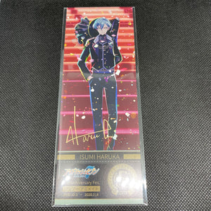 Isumi Haruka IDOLiSH7 Ticket Style Card 5th Anniversary Fes. Fair in Animate Animate Purchase Bonus Animate Limited Character Card [USED]