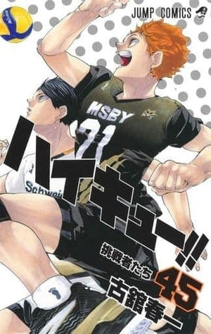 Haikyu!! All 45 Volumes Set Including Limited Edition Comic Set Japan Ver. [USED]