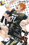 Haikyu!! All 45 Volumes Set Including Limited Edition Comic Set Japan Ver. [USED]