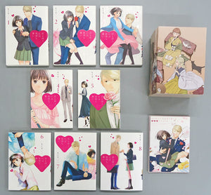 Koi to Yobu ni wa Kimochi Warui All 8 Volumes Set Limited Edition Included With Animate Limited Whole Volume Storage BOX Mogusu Comic Set Japan Ver. [USED]